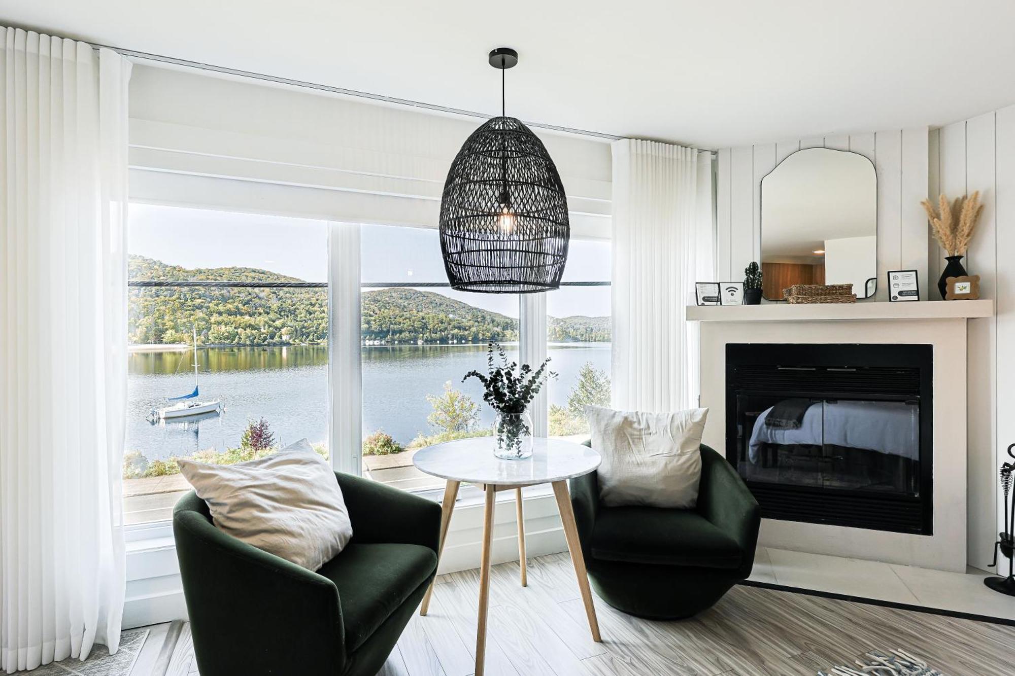 Les Lofts Du Lac Des Sables By Kasania Sainte-Agathe-des-Monts Eksteriør bilde