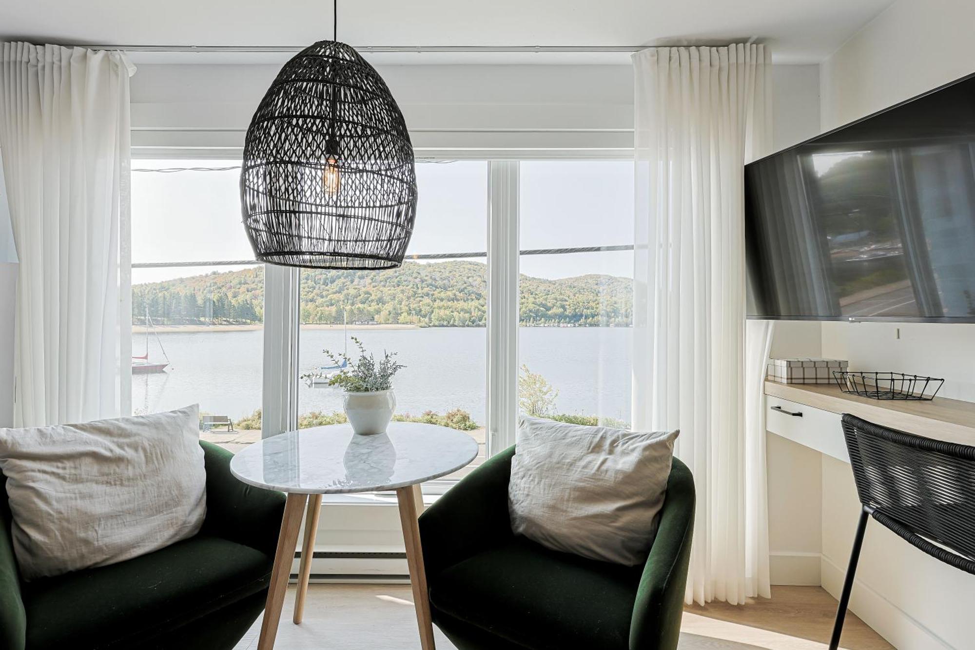 Les Lofts Du Lac Des Sables By Kasania Sainte-Agathe-des-Monts Eksteriør bilde