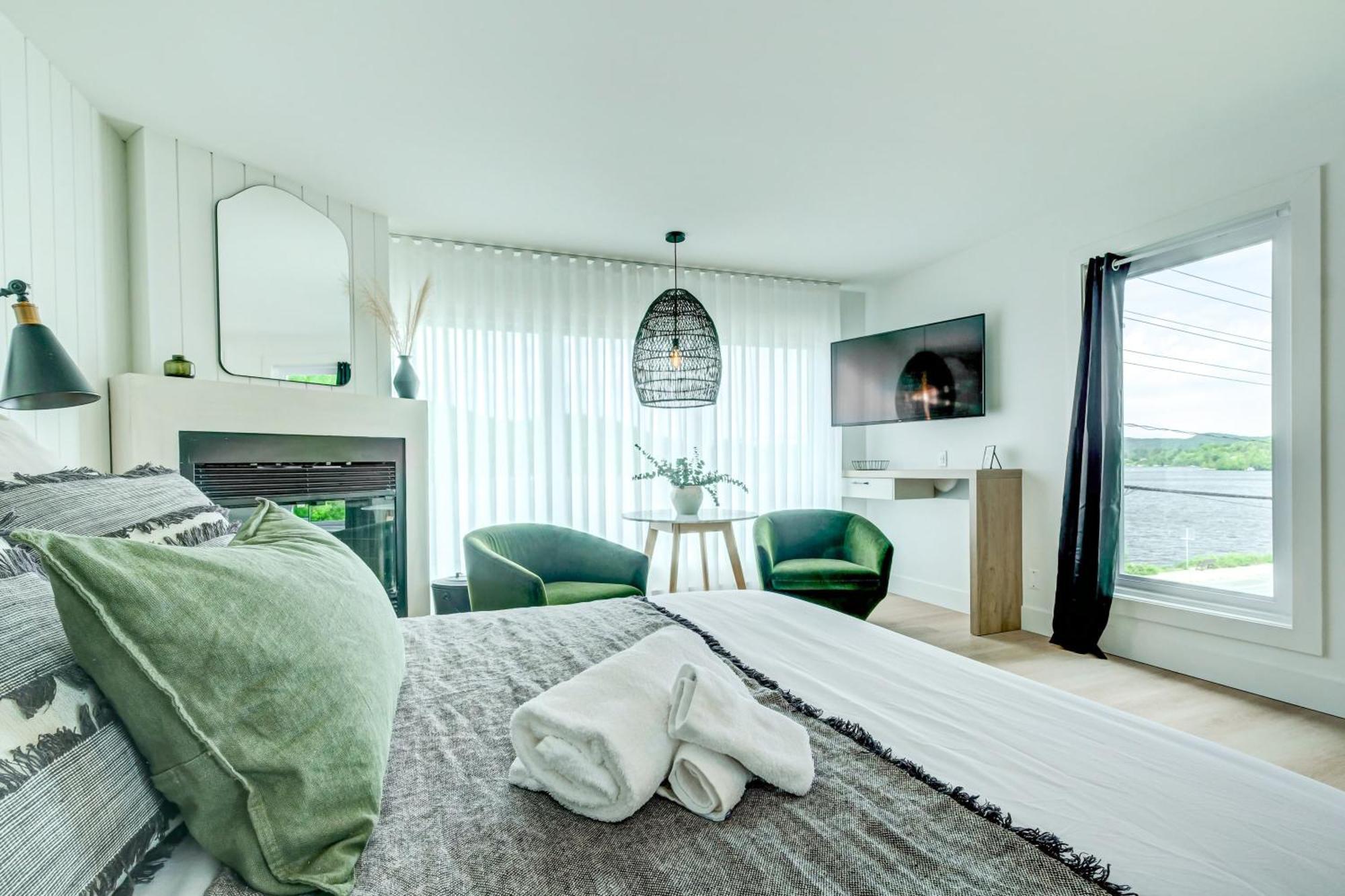 Les Lofts Du Lac Des Sables By Gestion Elite Sainte-Agathe-des-Monts Eksteriør bilde